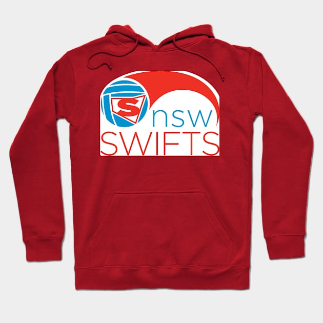 New South Wales Swifts Hoodie by zachbrayan